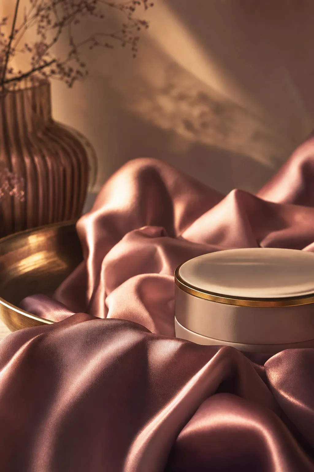 Maya, a curvy companion doll, presented in warm editorial styling